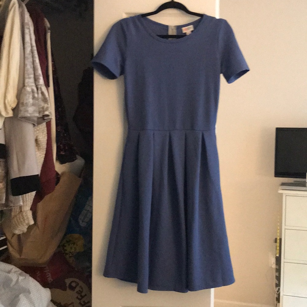 Flash SALE! periwinkle dress lularoe Amelia